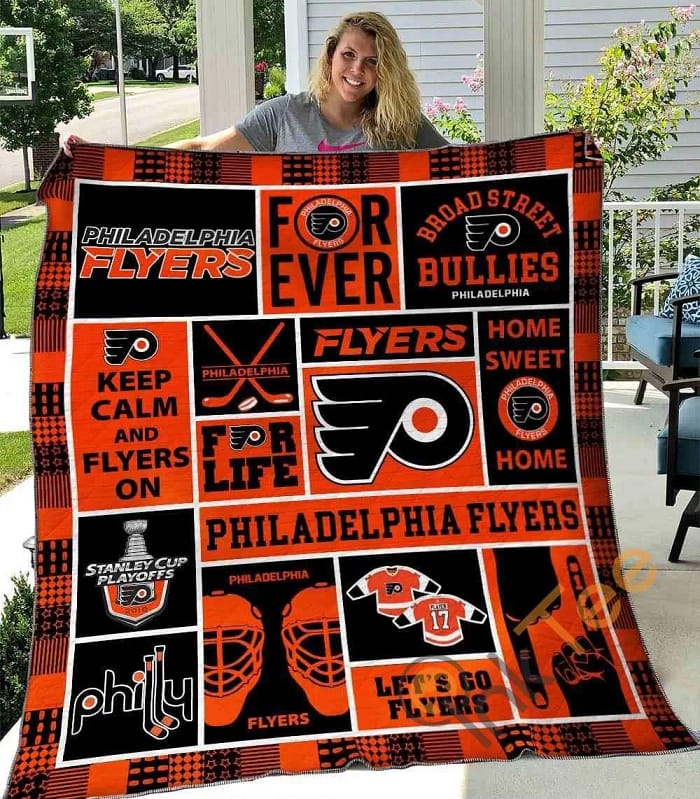 Philadelphia Flyers V1  Blanket TH2906 Quilt