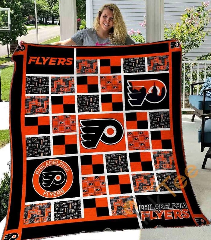 Philadelphia Flyers V2  Blanket TH2906 Quilt