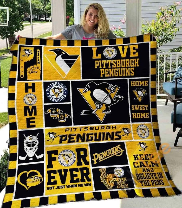 Pittsburgh Penguins  Blanket TH2906 Quilt