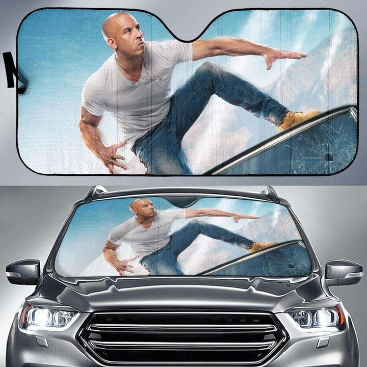 Dominic Toretto Fast Furious No 365 Auto Sun Shade