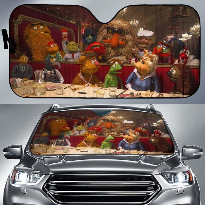 Muppets In Restaurant No 504 Auto Sun Shade