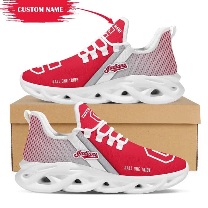 Mlb Cleveland Indians Style 1 Amazon Custom Name Max Soul Shoes