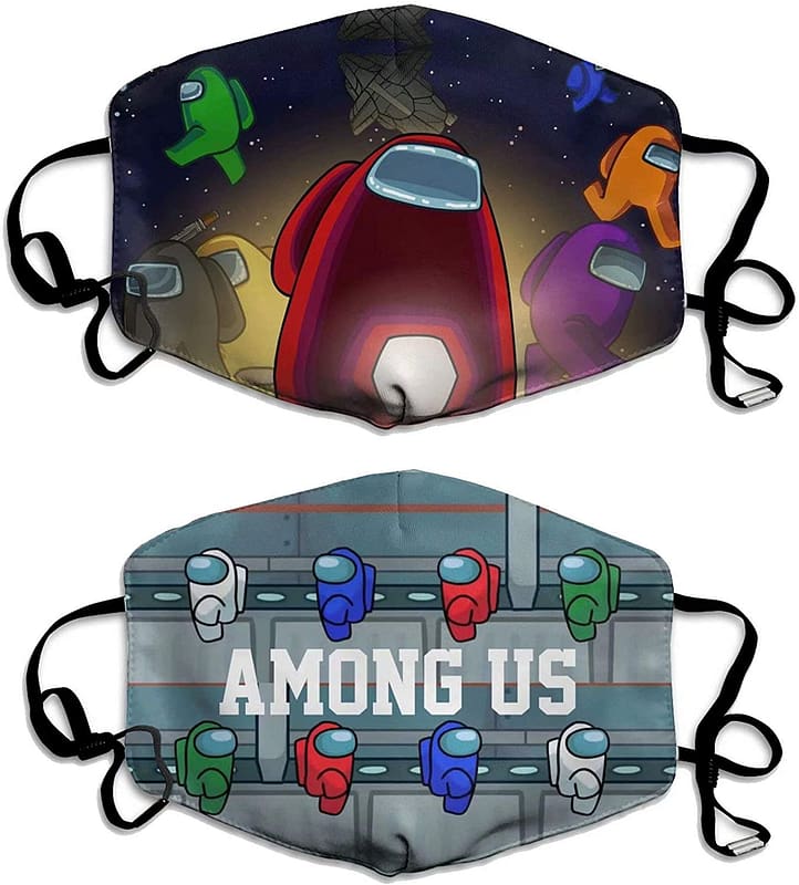 Pack Of Who Among Between Us Play Games Sku 11 Face Mask