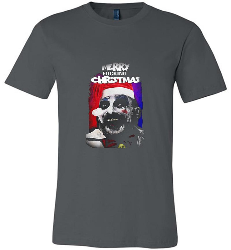 Captain Spaulding Santa Merry Fucking Christmas Premium T-shirt