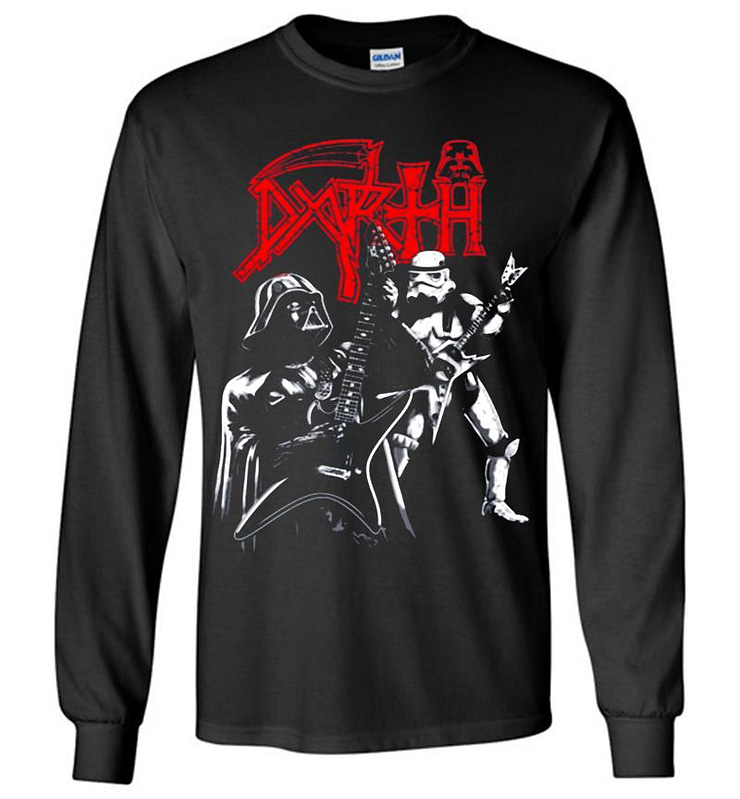 Darth Vader Death Guitar Long Sleeve T-shirt