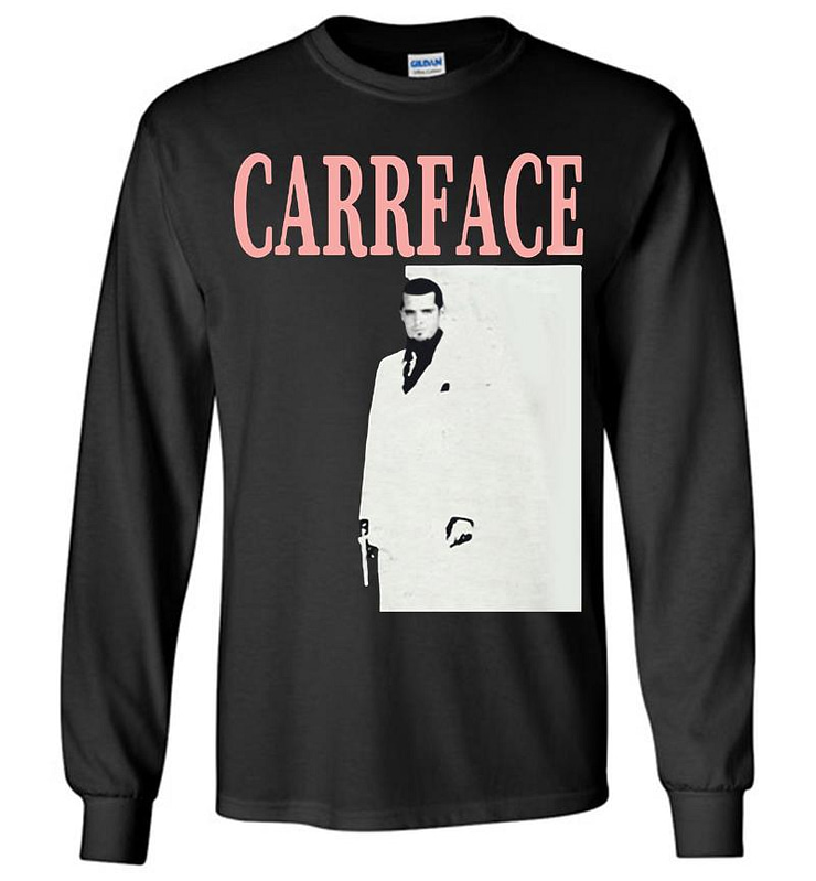 Derek Carr Oakland Raiders Carrface Long Sleeve T-shirt