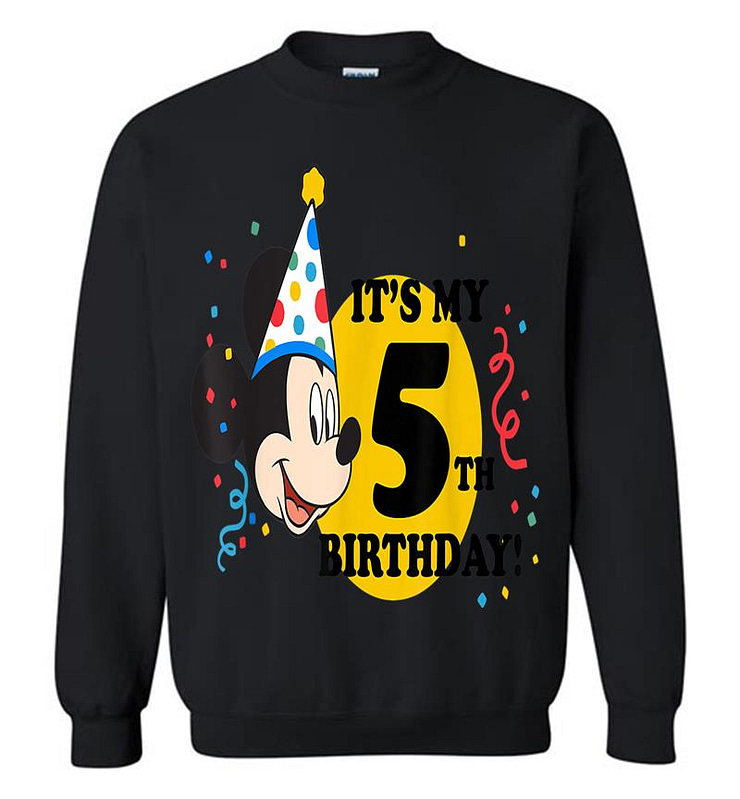 Disney Mickey Mouse 5th Birthday Sweatshirt