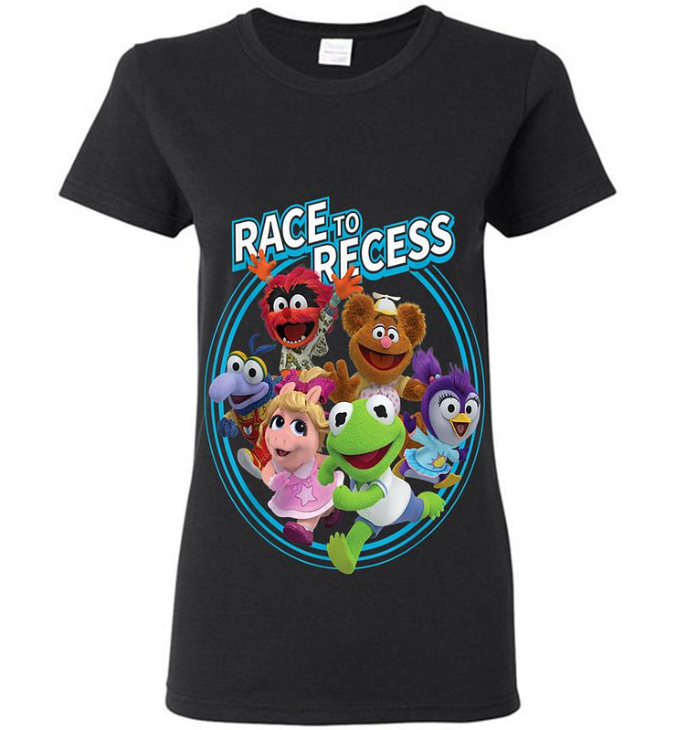 Disney Muppet Babies Race To Recess Womens T-shirt
