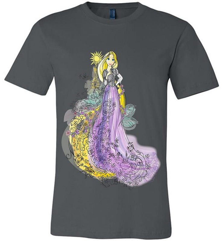 Disney Rapunzel Watercolor Premium T-shirt