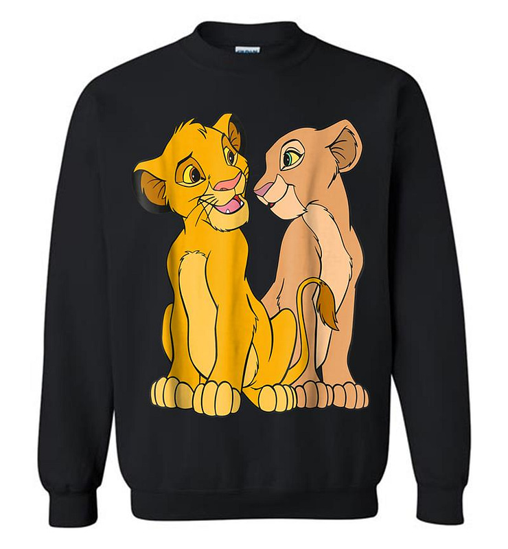 Disney The Lion King Young Simba And Nala Together Sweatshirt