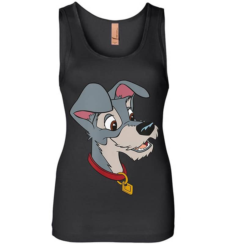 Disney Tramp Lady And The Tramp Womens Jersey Tank Top
