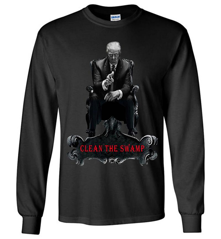 Donald Trump Clean The Swamp Long Sleeve T-shirt