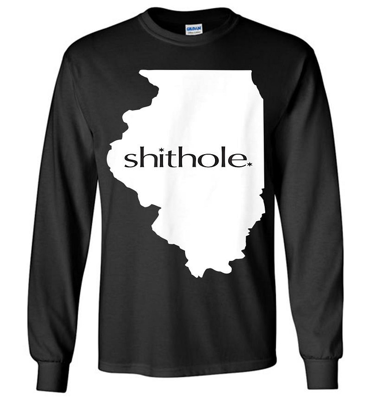 Illinois Shithole - Official Shithole Gear Standard Long Sleeve T-shirt
