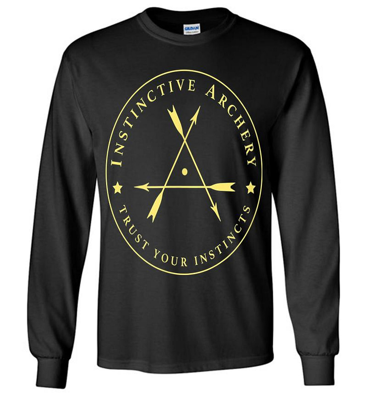 Instinctive Archery - Official Gold Patch 2017 Long Sleeve T-shirt