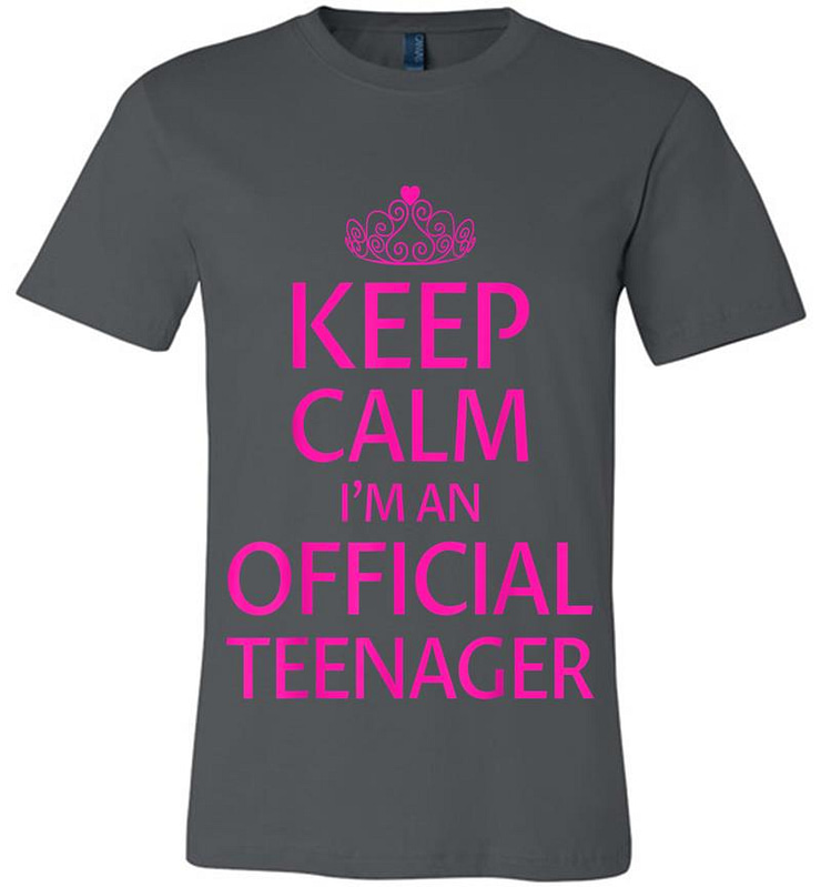 Keep Calm I'm An Official Nager Girls 13th Birthday Premium T-shirt