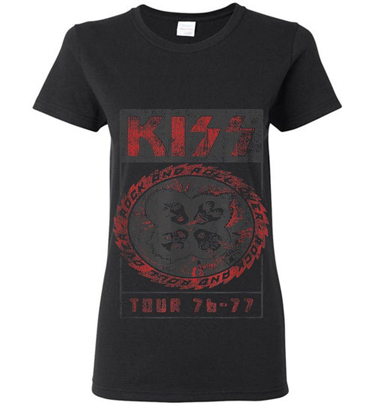 Kiss - Rock And Roll Over Womens T-shirt