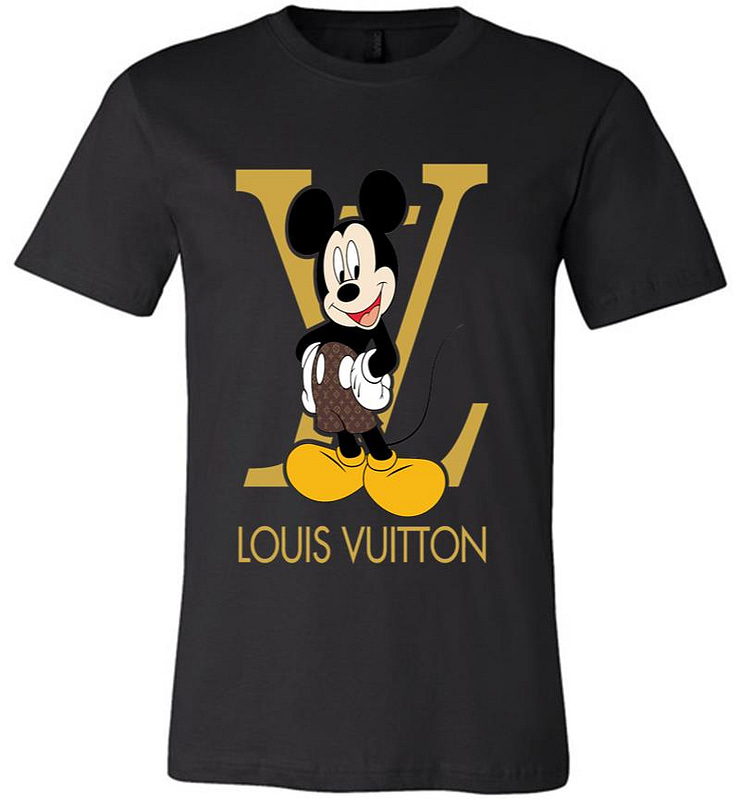 LV Mickey Mouse Premium T-shirt