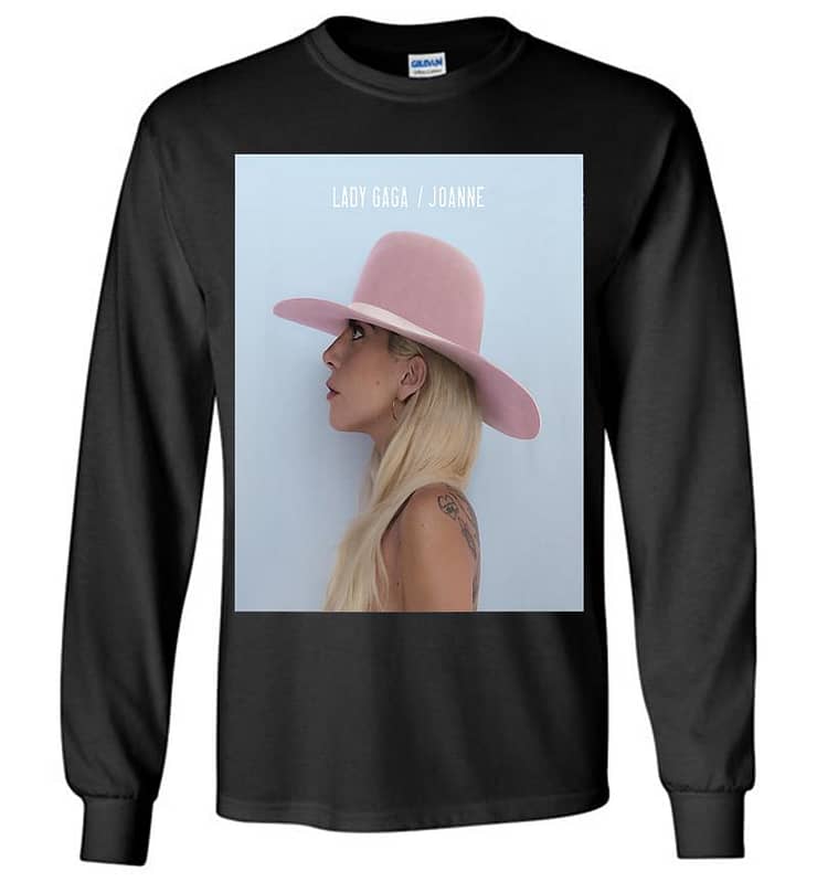 Lady Gaga Official Joanne Album Art Premium Long Sleeve T-shirt