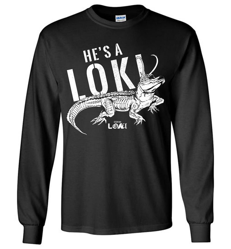 Marvel Loki Alligator He's A Loki Long Sleeve T-shirt