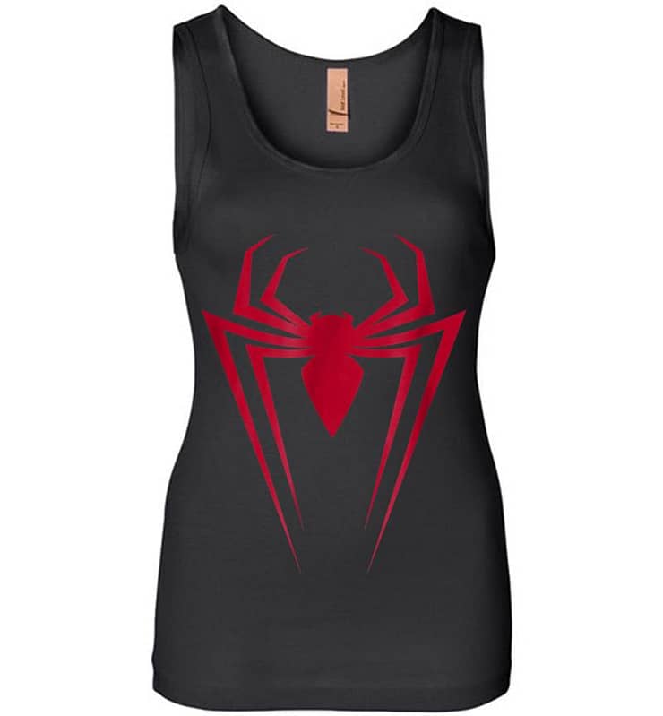 Marvel Spider-man Icon Graphic C1 Womens Jersey Tank Top