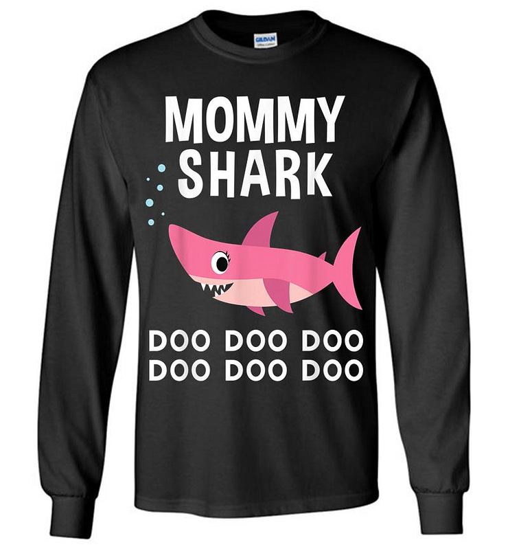 Mommy Shark Doo Doo - Mother's Day Mommy Shark Long Sleeve T-shirt