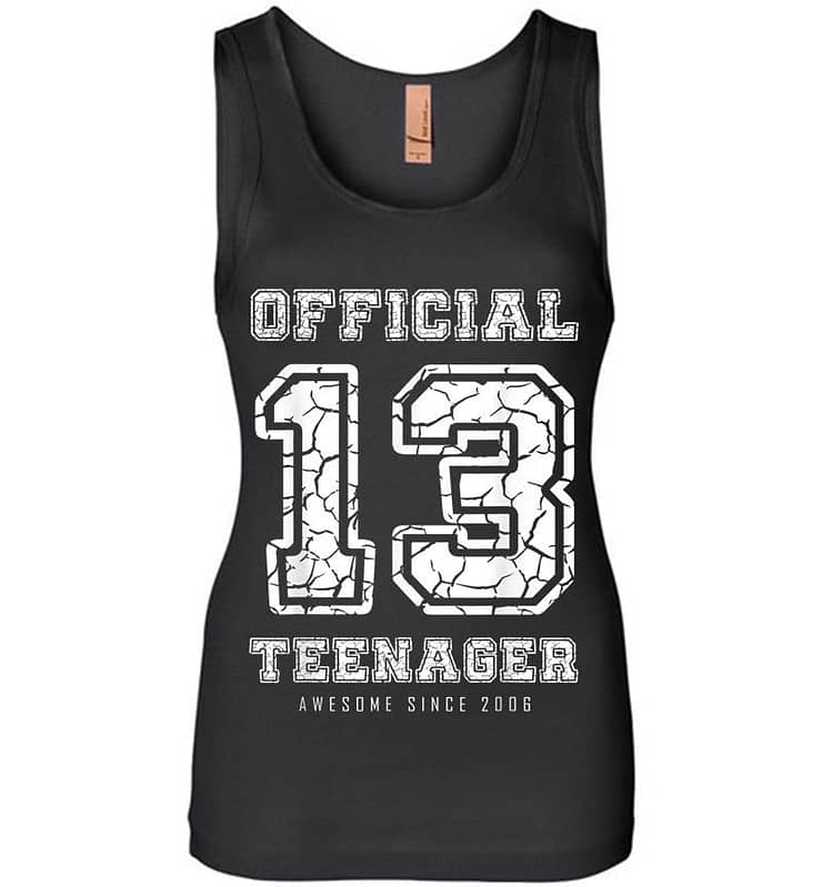 Official Nager 13 Years Old 13th Birthday Boys Girls Womens Jersey Tank Top