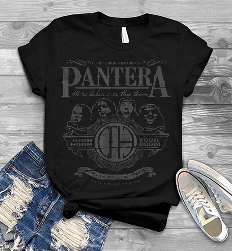 Pantera Official High Noon Mens T-shirt