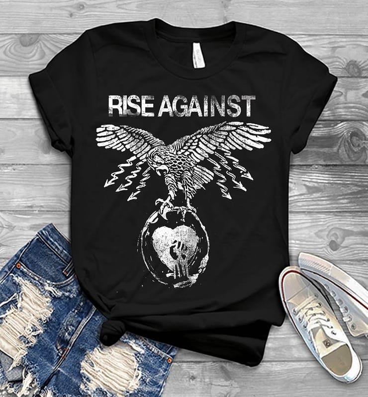 Rise Against - Patriotic - Official Merchandise Premium Mens T-shirt