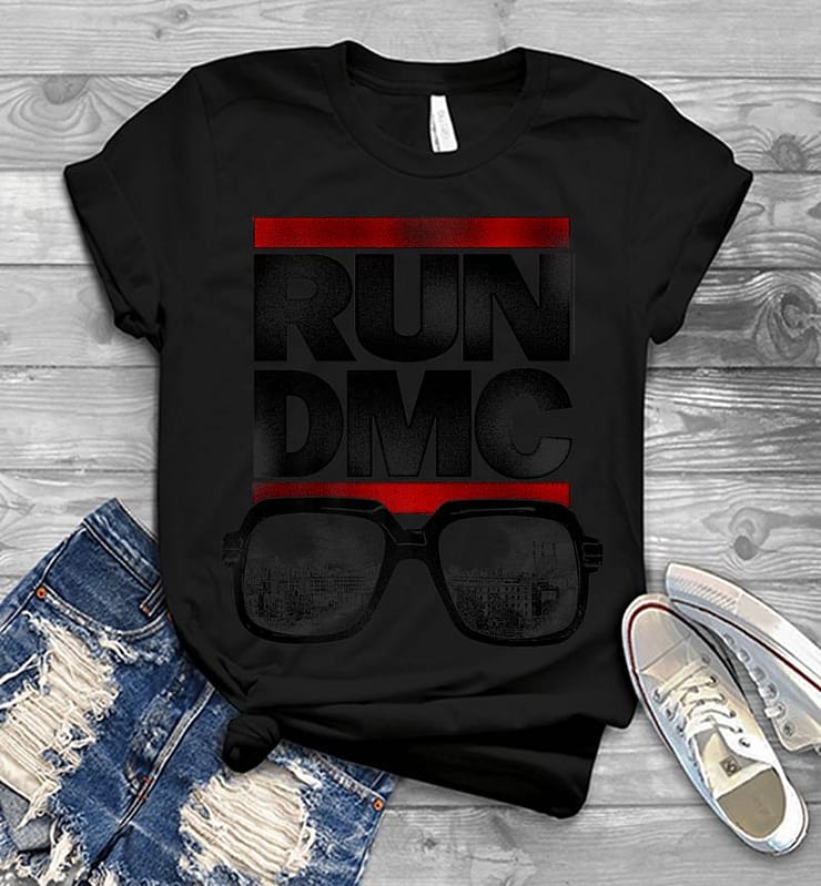Run Dmc Official Nyc Glasses Premium Mens T-shirt
