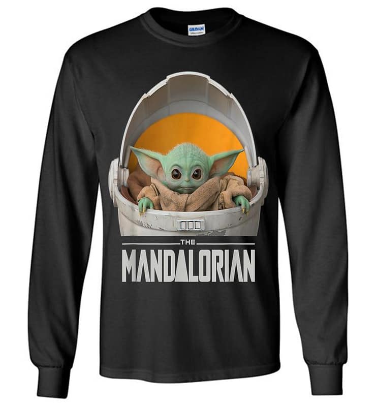 Star Wars The Mandalorian The Child Floating Pod Long Sleeve T-shirt