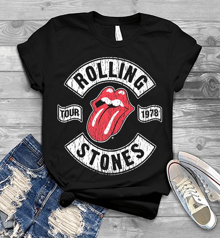 The Rolling Stones Tour 1978 Mens T-shirt