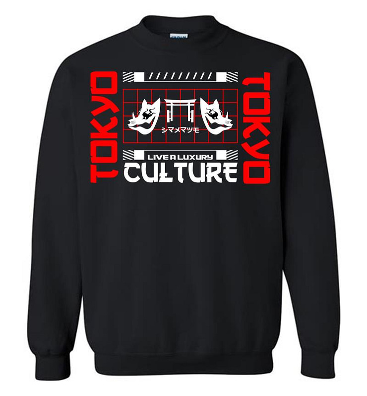Tokyo Live a Luxury Culture Sweatshirt
