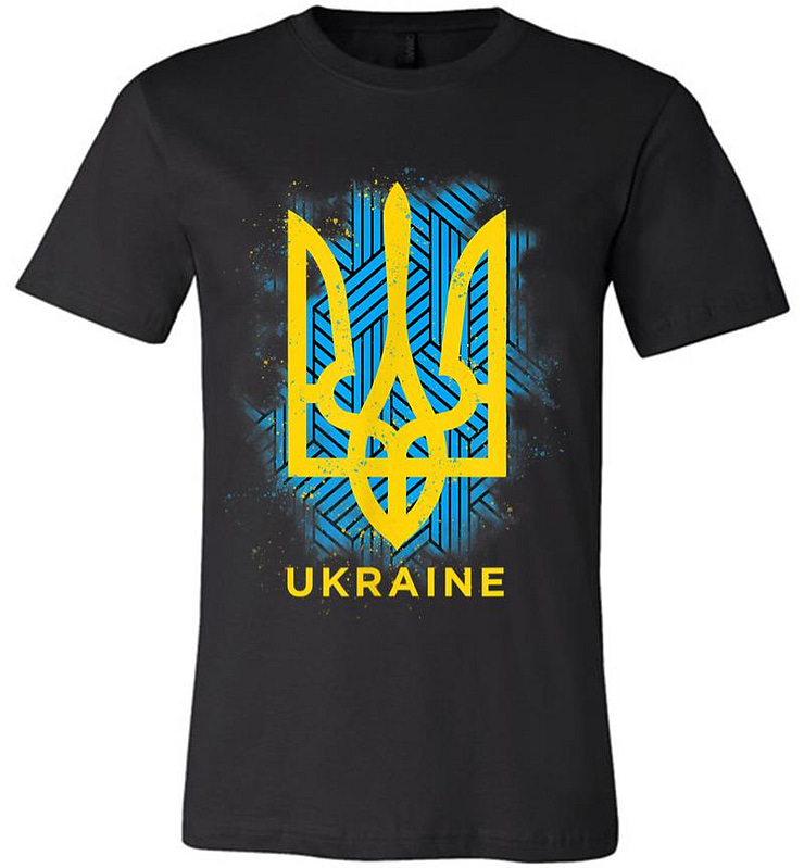 Ukraine Flag Symbol Premium T-shirt