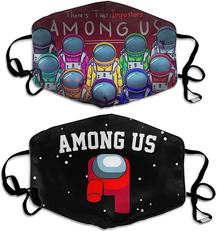 Pack Of Who Among Between Us Play Games Sku 14 Face Mask