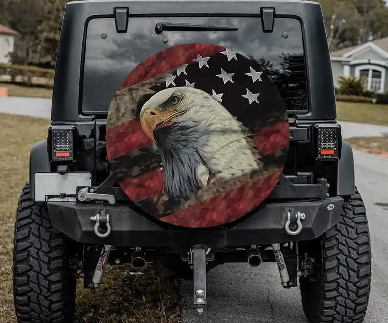 American Eagle Custom Tire Cover
