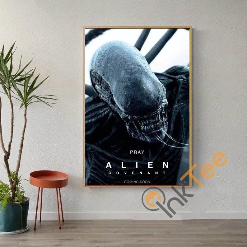 Alien Movie Retro Film Sku2047 Poster