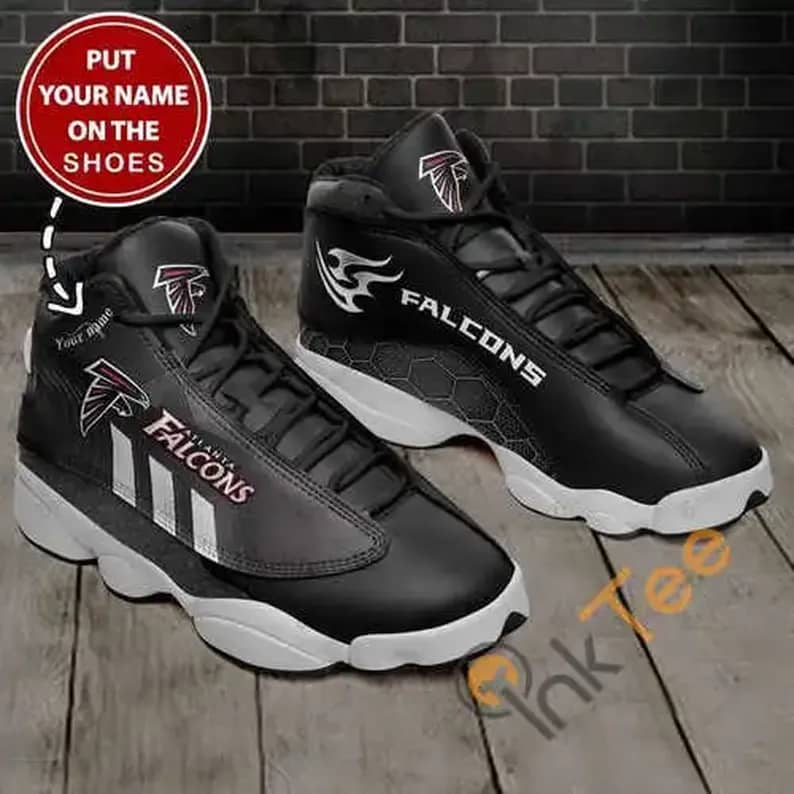 Atlanta Falcons 13 Personalized Air Jordan Shoes
