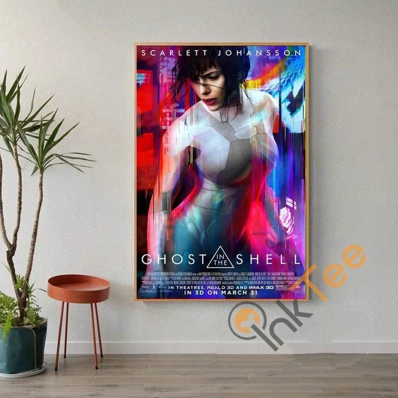 Ghost In The Shell Movie Retro Film Sku1999 Poster