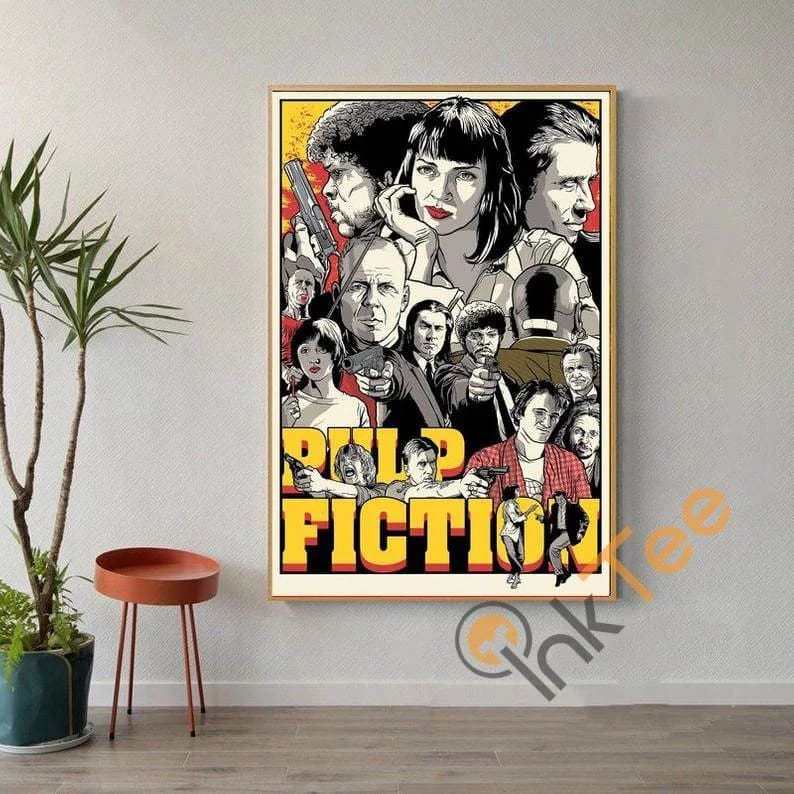 Pulp Fiction Movie Retro Film Sku1951 Poster