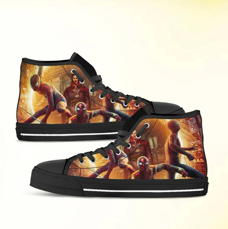 Spiderman Style 9 Amazon Custom High Top Shoes