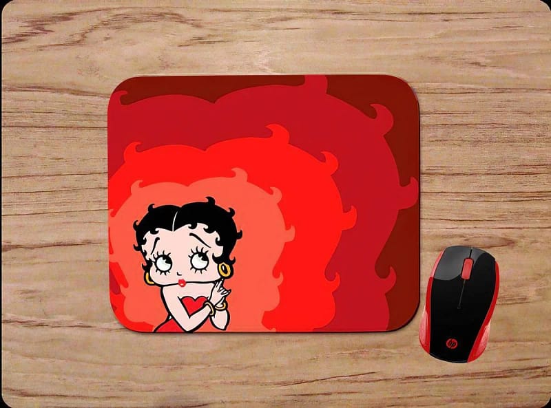 Betty Boop 2 Pc Gaming Mouse Pads