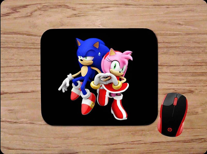 Sonic The Hedgehog & Amy Mouse Pads