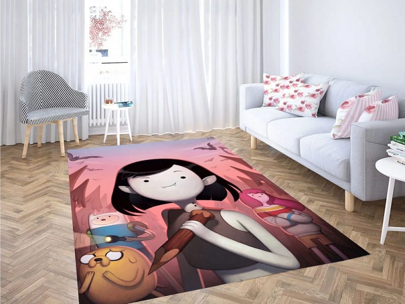 Marceline Cute Adventure Time Carpet Rug