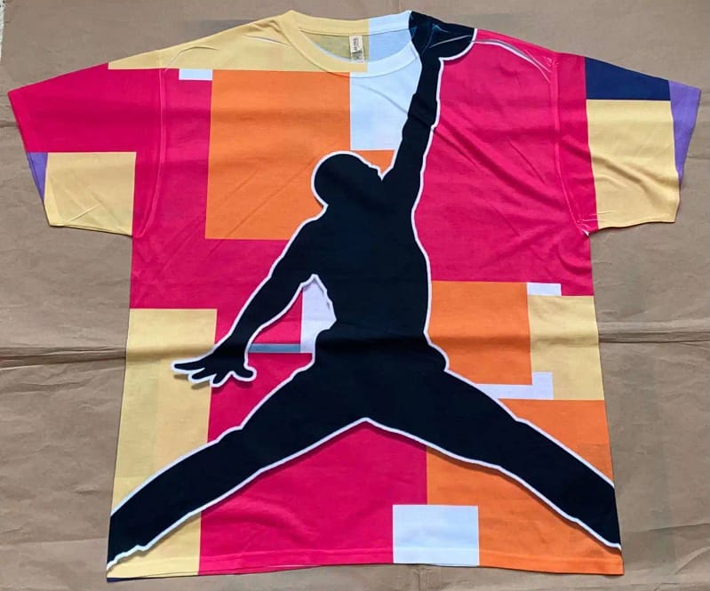 Custom Air Jordan Logo Big World Changes Shirt 3D All Over Print T-Shirt