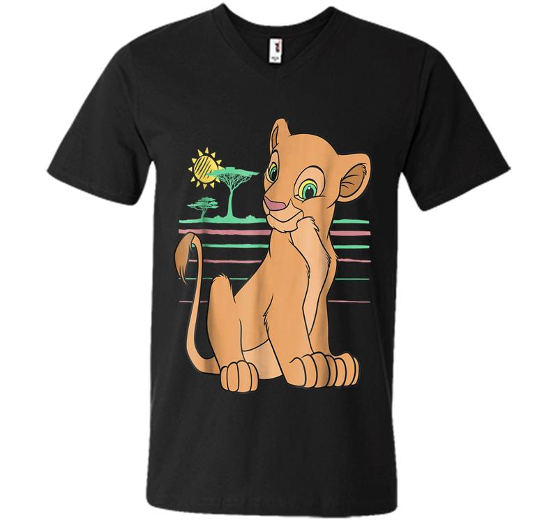 Disney The Lion King Young Nala 90s V-neck T-shirt