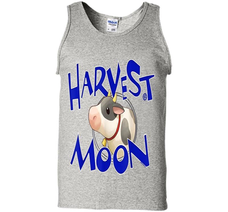 Official Harvest Moon Cow Mens Tank Top
