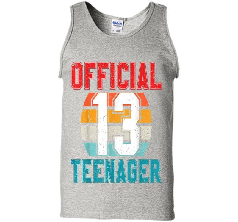 Official Nager 13 Years Old 13th Birthday Boys Girl Mens Tank Top