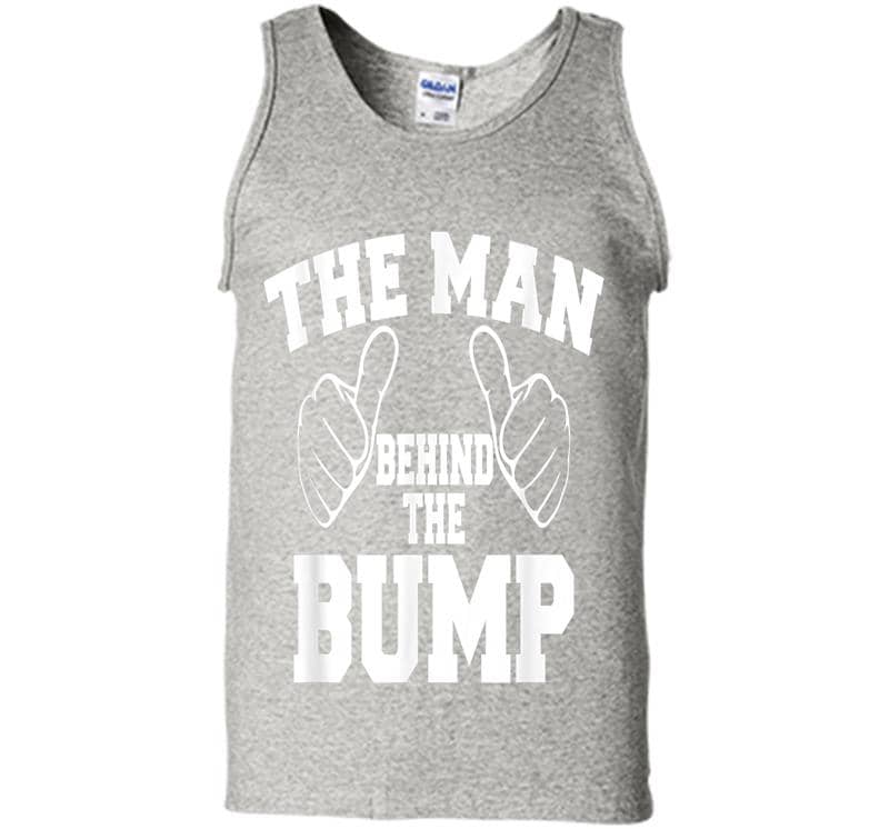 Official The Man Behind The Bump Mens Tank Top
