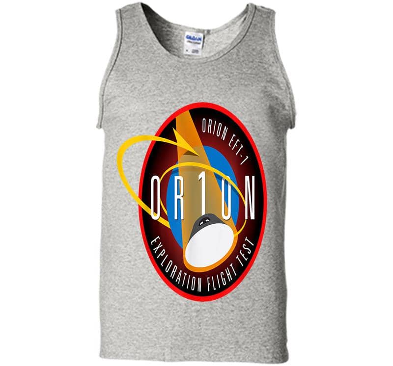 Orion Etf 1 Insignia Crew Spacecraft Patch Mens Tank Top