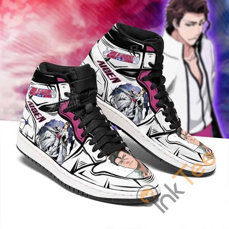 Bleach Aizen Bleach Sneakers Anime Air Jordan Shoes